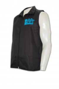 V046 wind resistant vest jackets design 